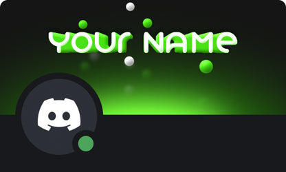 Kinetic Discord Profile Banner Green