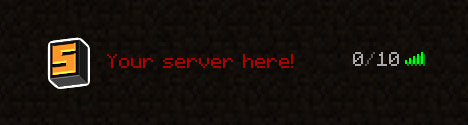 3D Minecraft Server Icon