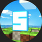 Minecraft Discord Server Icon Blue