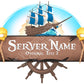 Pirate Ship - Minecraft Server Logo