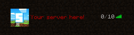 Minecraft 64x64 Server Icon