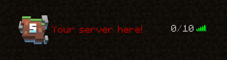 Block Burst - Minecraft Server Icon