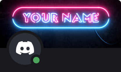 Neon Discord Profile Banner