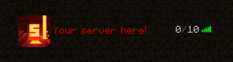 Nether Minecraft Server Icon