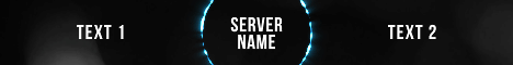 Nighttime Minecraft Server Banner