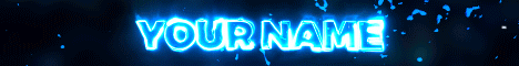 Laser Lights - Minecraft Signature Template