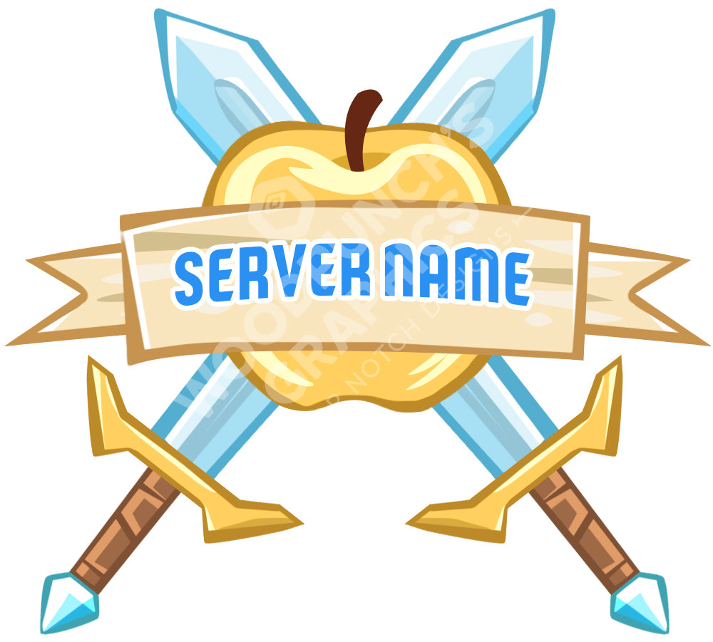 PVP Minecraft Server Logo