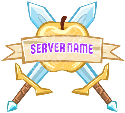 PVP Minecraft Server Logo