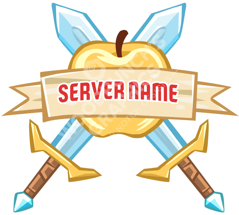 PVP Minecraft Server Logo