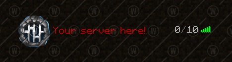 Prison Bars - Minecraft 64x64 Server Icon