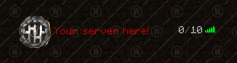 Prison Bars - Minecraft 64x64 Server Icon