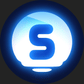 Retro Discord Server Icon Blue