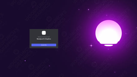 Retro Discord Server Invite Background — primary gallery design