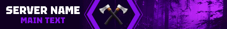 Rust Server Banner – "Rust Forest" – Woodpunch's Graphics Shop