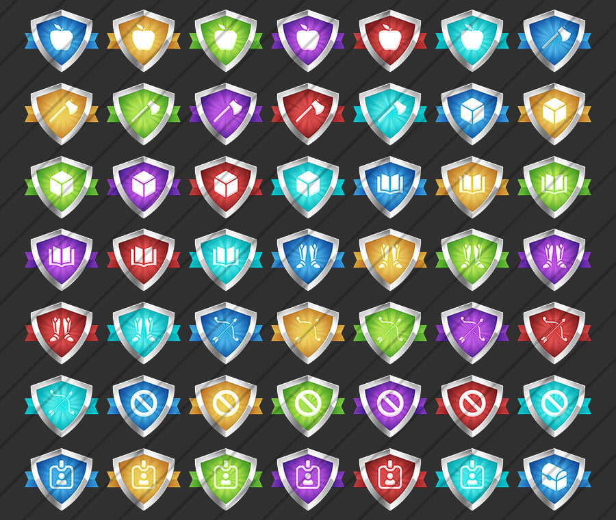 Shields - Paquete de iconos Buycraft — versión Buycraft, diseño alternativo adicional