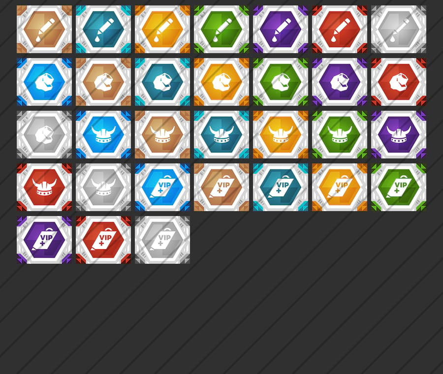 minecraft - download free icon Hex Icons Pack on