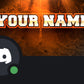 Tenacious Discord Profile Banner Orange