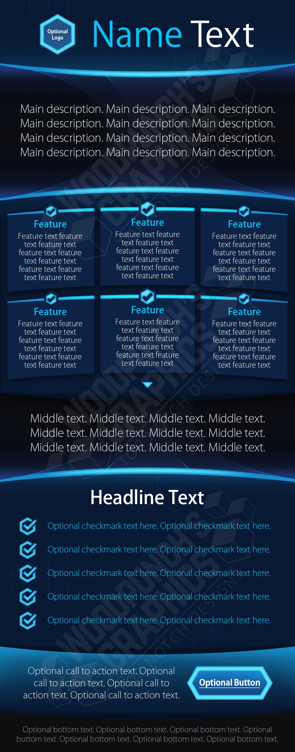 Moonlight - Thread Design Template – Woodpunch's Graphics Shop