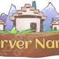 Towny Minecraft Server Logo 2