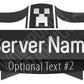 Creeper - Minecraft Server Logo