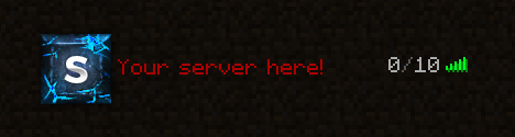 Earth Cracks - Minecraft 64x64 Server Icon — alternate gallery design