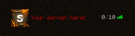 Earth Cracks - Minecraft 64x64 Server Icon — additional alternate design