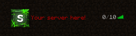 Earth Cracks - Minecraft 64x64 Server Icon — extended alternate design