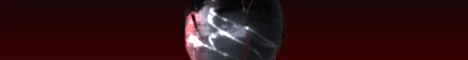 Banner de servidor de Minecraft 3D Rojo