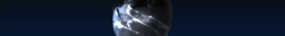 Banner 3D azul para servidor de Minecraft