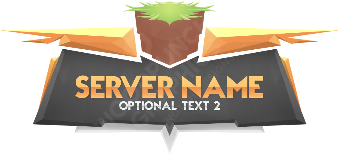 Luxury - Minecraft Server Logo Template – Woodpunch's Graphics Shop