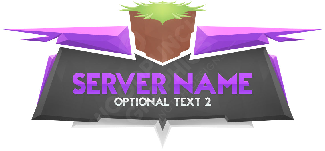 Super Crystal - Epic Minecraft Logo Template – Woodpunch's Graphics Shop