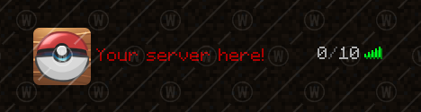 Pixelmon - Icono de servidor de Minecraft 64x64