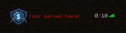 Sleek Factions - Minecraft 64x64 Server Icon — primary gallery design