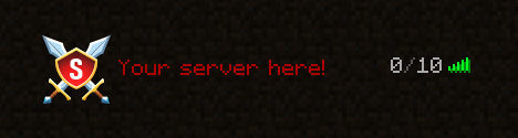 Swords & Shield - Minecraft 64x64 Server Icon — alternate gallery design