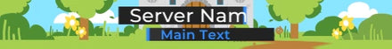 Animated The Castle - Minecraft Server Banner