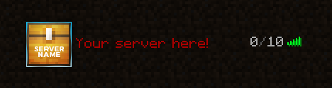 Treasure Chest - Minecraft 64x64 Server Icon